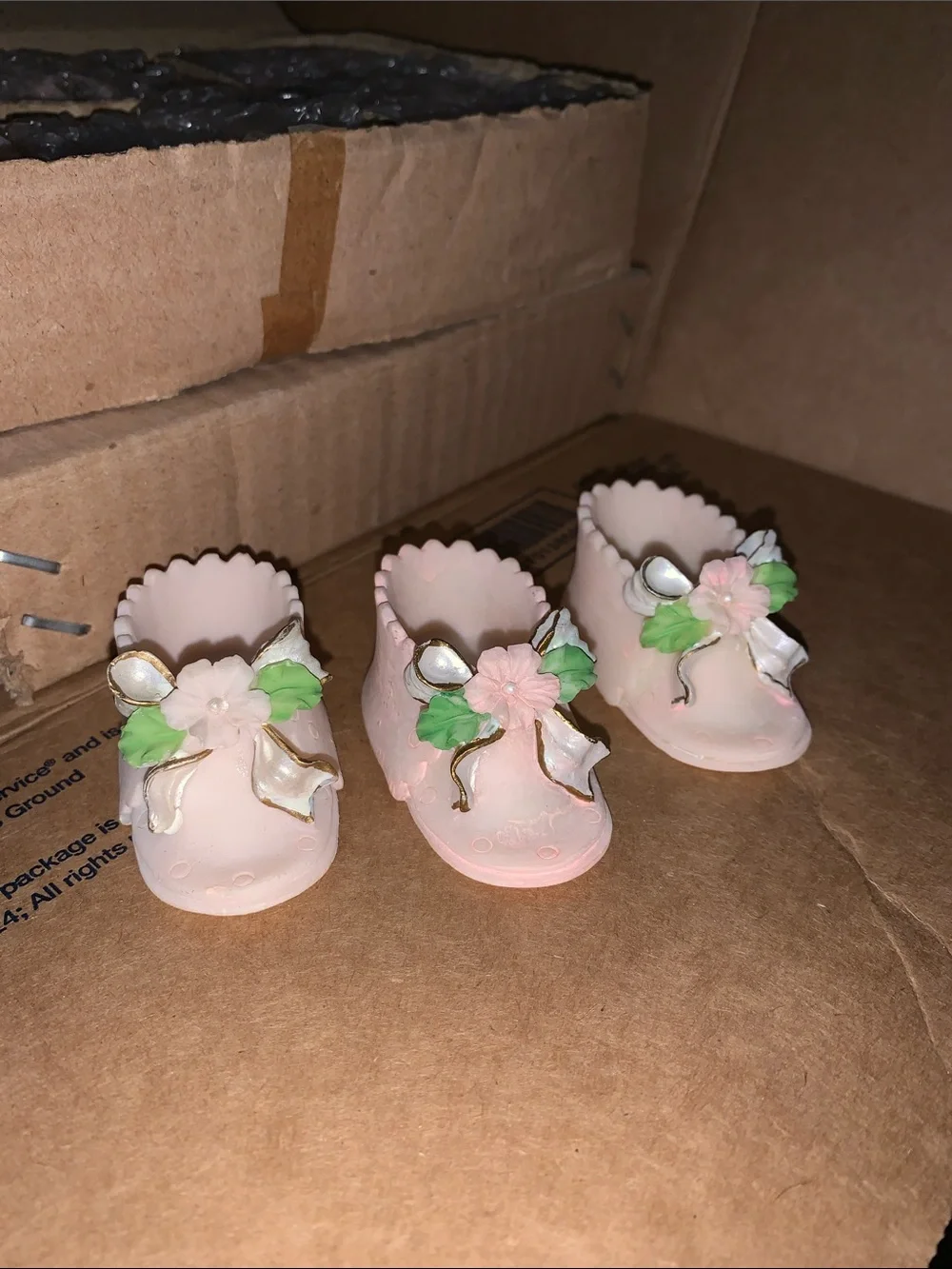 24 Pink Baby Shoe Favor Baby Shower